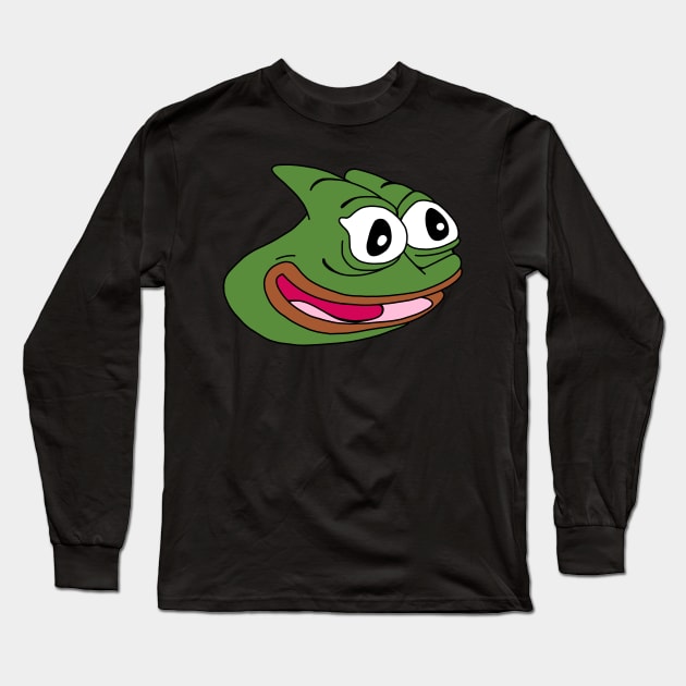 Pepega pepe Long Sleeve T-Shirt by sivelobanova